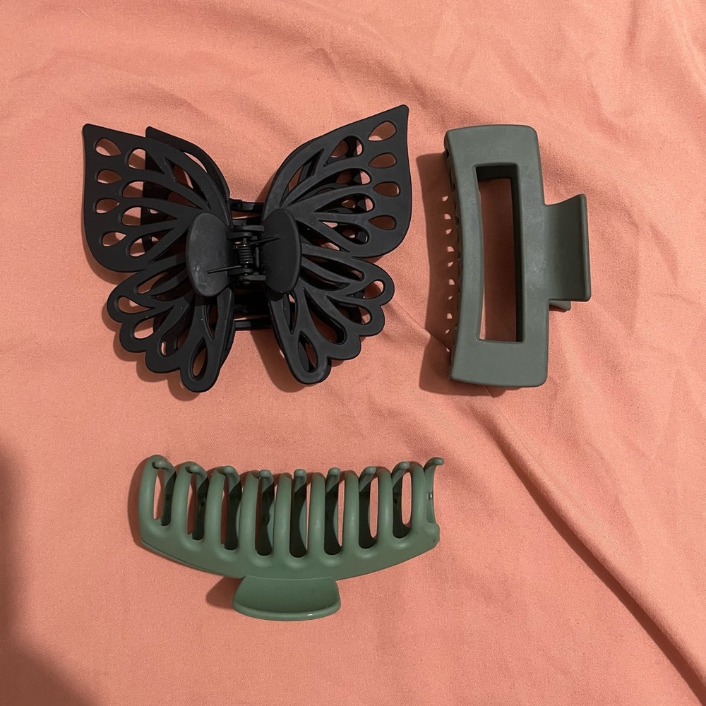 Hairs Claws Set of 3